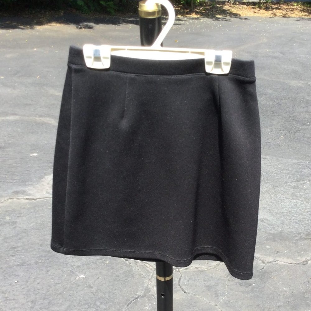 Express Black Mini Skirt